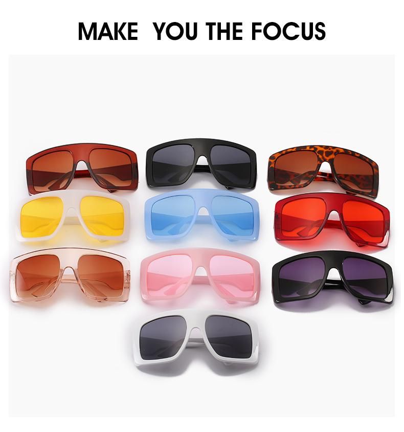 Curved Mirror Large Frame Sunglasses Female Jelly Color European and American Trend Net Red Sunglasses
