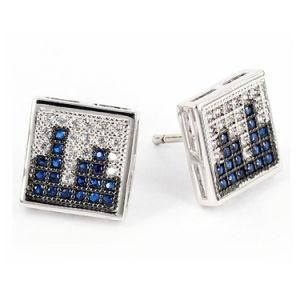 Fashion Party Costume Jewelry Match Micro Pave Setting Stud Earring