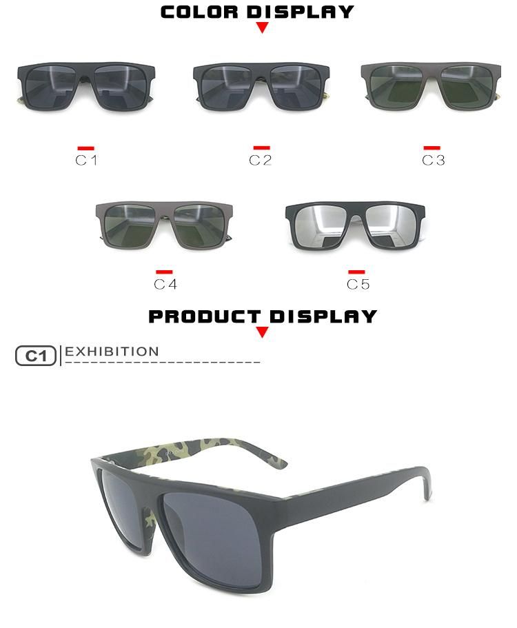 Wholesale Designer Fashion Metal Big Frame Trendy Square Womens Men Oversized Shades Sun Glasses Sunglasses