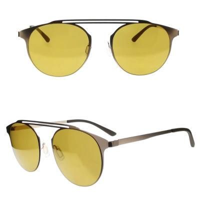 New Design Stainless Steel Metal Fashion Sunglasses