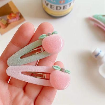 Factory Candy Color Fun Peach Bangs Hairpin