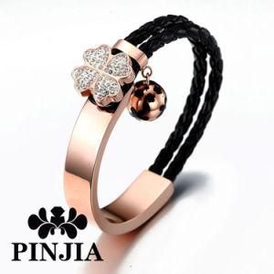 Heart4heart Imitation Leather Bracelet Fashion Jewelry