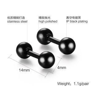 Body Jewelry Surgical Stainless Steel Mens Cartilage Barbell Earrings Stud