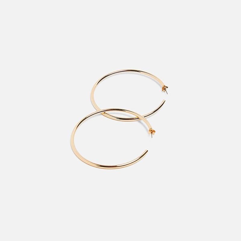 European and American Fashion Large Circle Earrings