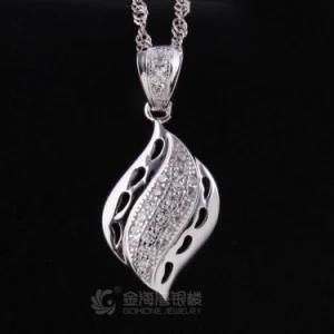 Halo Simple 925 Sterling Silver Cheap Pendant