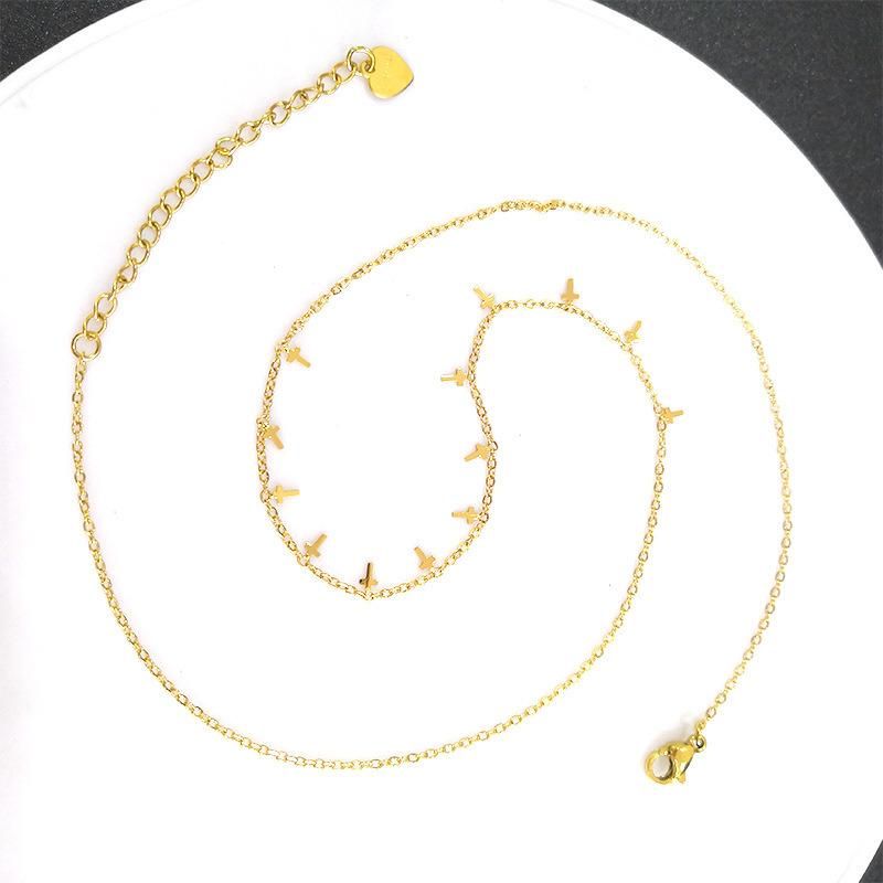 Manufacturer Custom Fashion Jewelry Bracelet High Quality Waterproof Cross Pendant Bracelet jewellery 316L Stainless Steel Jewelry Wholesale