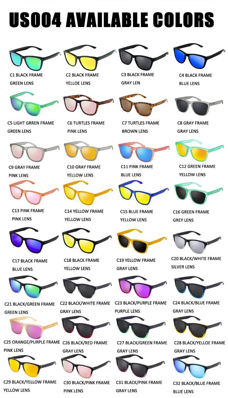 Logo Sunglasses Gafas Promotion Wholesale Custom Fashion 2021 PC Women Men Adult