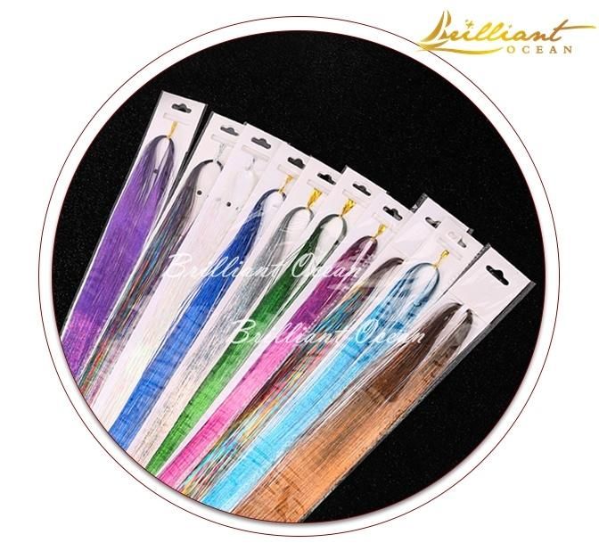 Shinning Hair Tinsel Fashion Hair Accessories Party Supply