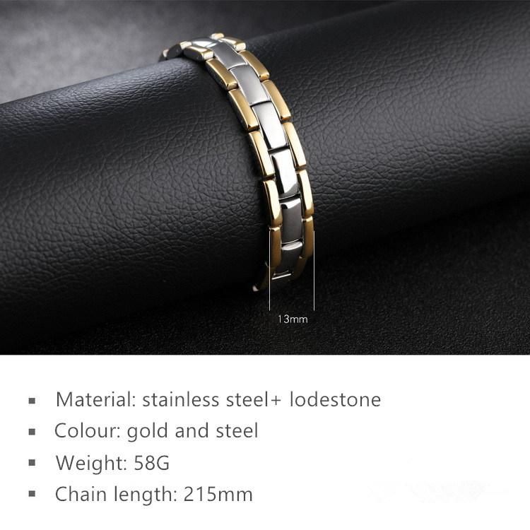 Stainless Steel Jewelry Fashion Accessories Male Bracelet