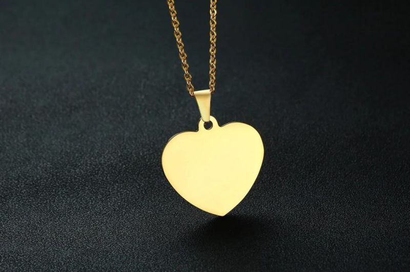 High Quality IP Plating Color Gold Black Tag Jewelry