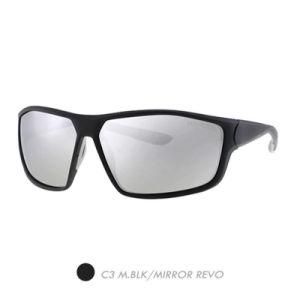 PC Polarized Sports Sunglasses, Fashion Plastic Square Frame Sp8008-03