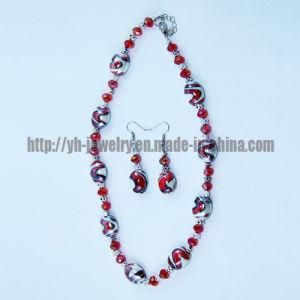 Pretty Beaded Jewelry Set Necklace and Earring (CTMR121107013)