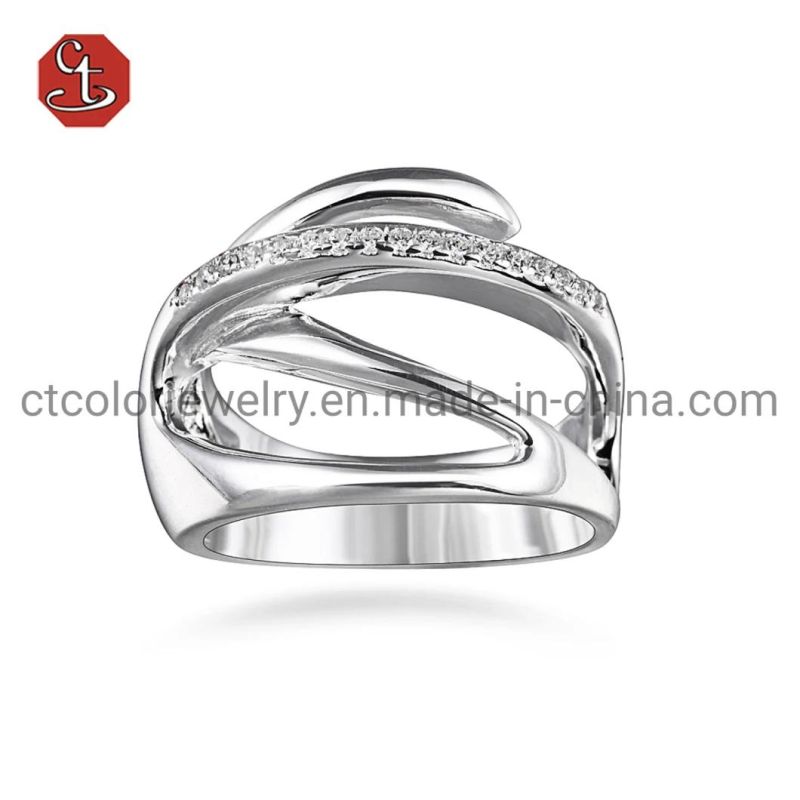 925 Silver Fashion Female Jewelry Daily Silver Ring