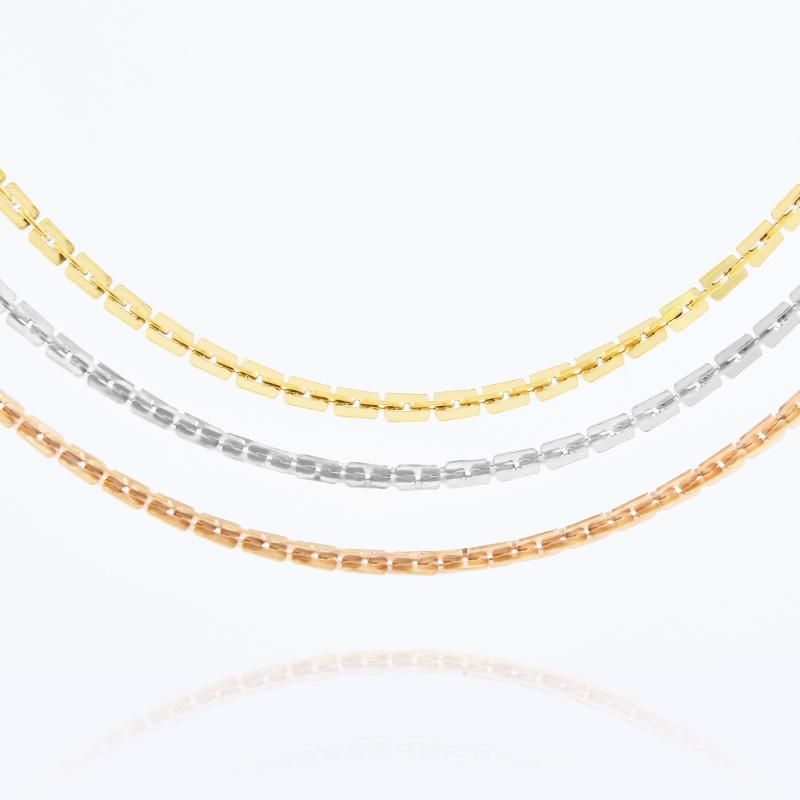Promotional Gifts Fashion Accessories Jewelry Stainless Steel Boston Chain Ladies Necklace
