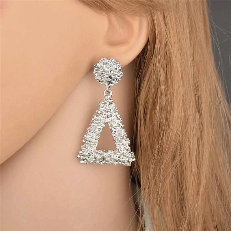 Vintage Geometric Fashion Jewelry Metal Earring Fashion Accessories Jewellery