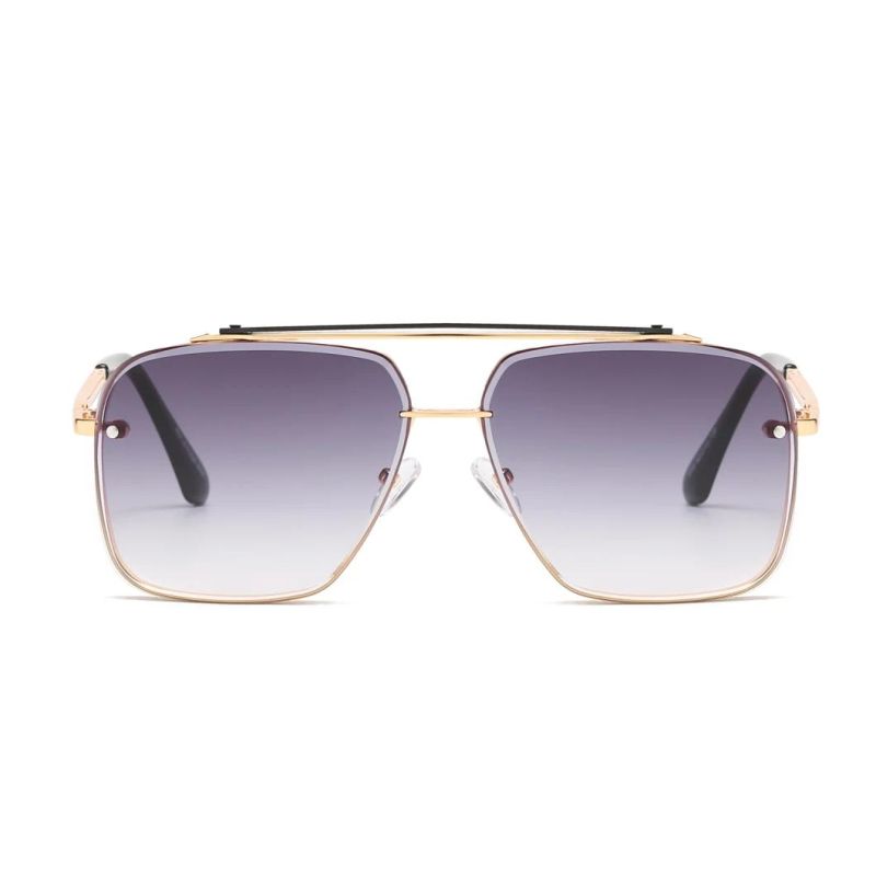 2020 No MOQ Classic Unisex Metal Fashion Sunglasses
