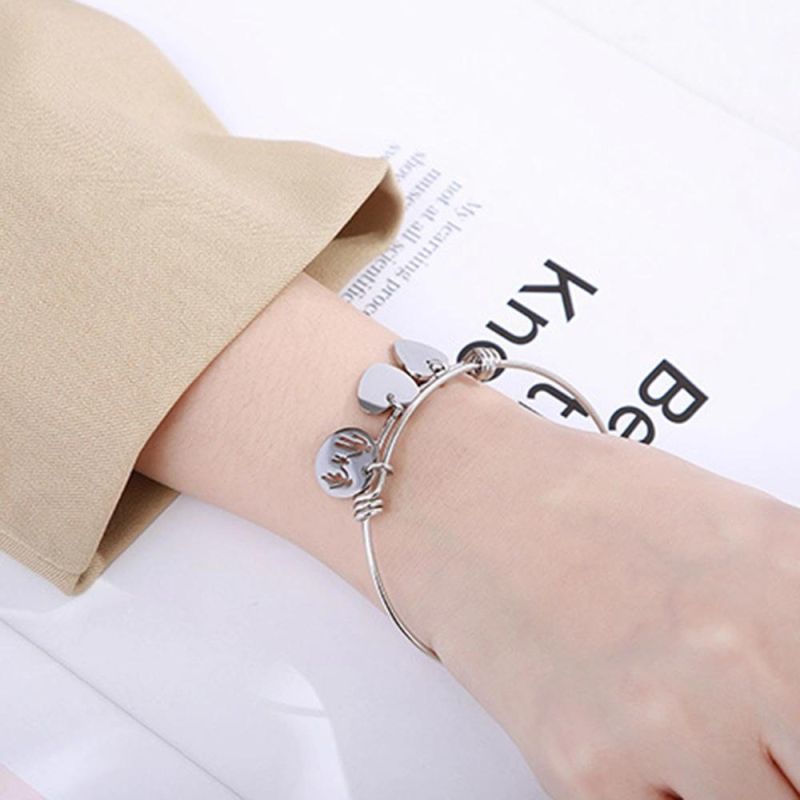 Manufacturer Custom 18K Gold Plated Stainless Steel Jewelry Wholesale Fashion Jewelry Bracelet Stainless Steel
