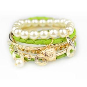 Pearl Handmade Fashion Leather Bracelet