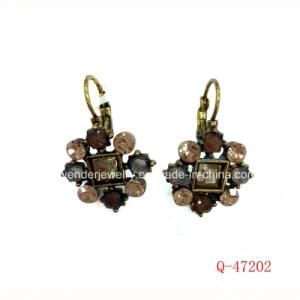 Fashion Jewelry Flower Clip Earrings for Women Jewelry