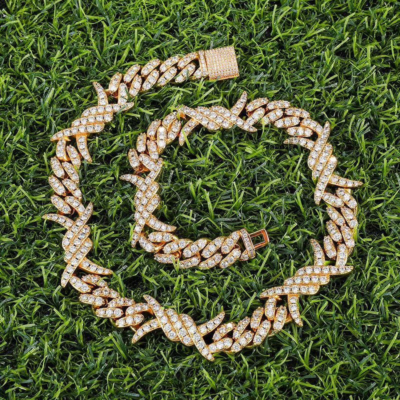 Dog Teeth Design Men′ S Chain Necklace Jewelry