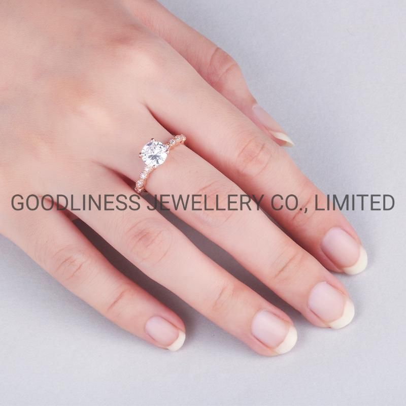 Fashion Accessories Women Wedding Rings 925 Silver Jewelry