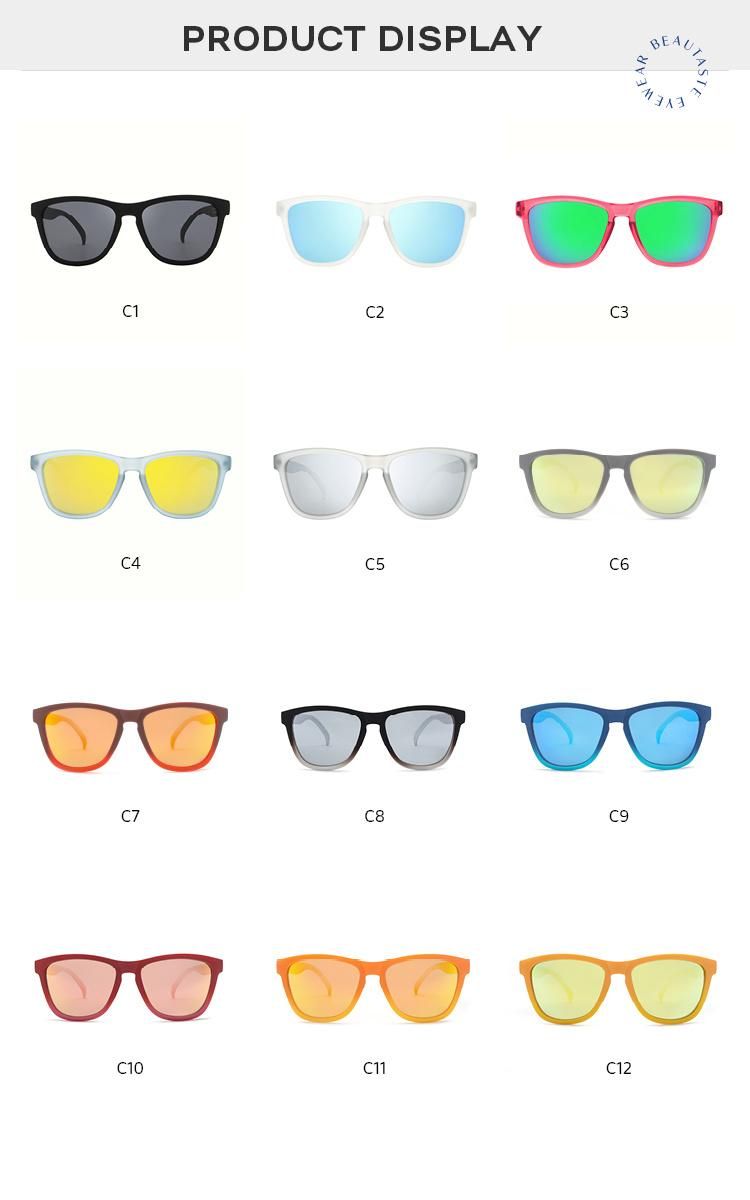 2022 Newest Recycled Plastic Fashion Sunglasses Square Frame Sunglasses for Men and Women