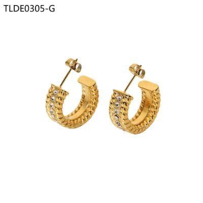 Stainless Steel Fashion Jewelry Luxury Earring, Luxury jewellery, Stainless Steel Earring Wholesale