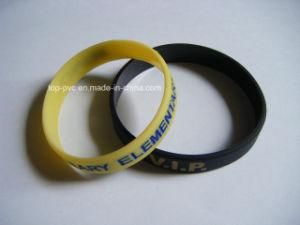High Quality Plastic Gift Promotional Rubber Bracelet (SB-039)