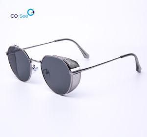 Punk Retro Vintage Luxury Metal Men Shades Sunglasses Lentes for Male