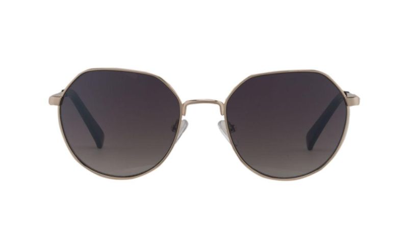 Classic Spring Hinge Designe Man Fashion Metal Sunglasses