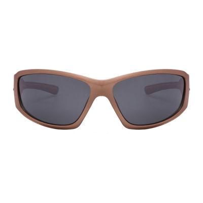 2019 Factory Directly Bronze Frame Sports Sunglasses