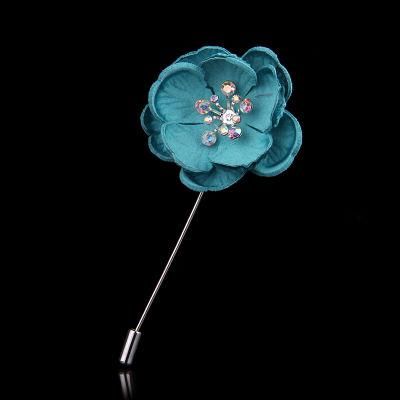 Wholesale Flower Pin Fashion Style Cloth Brooch
