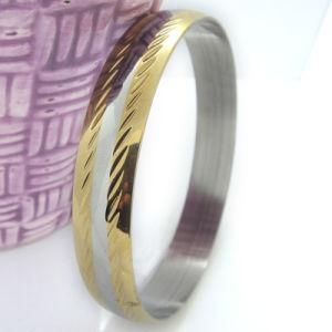 Stainless Steel Women Bangle Bracelet (BC1337)