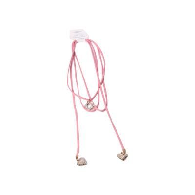 Newest Fashion Choker Pink Fabric Necklace