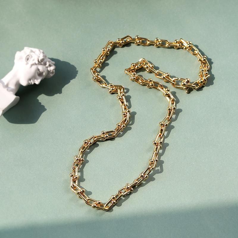 Fashion Simple Unisex Thick Chain Necklace Jewelry
