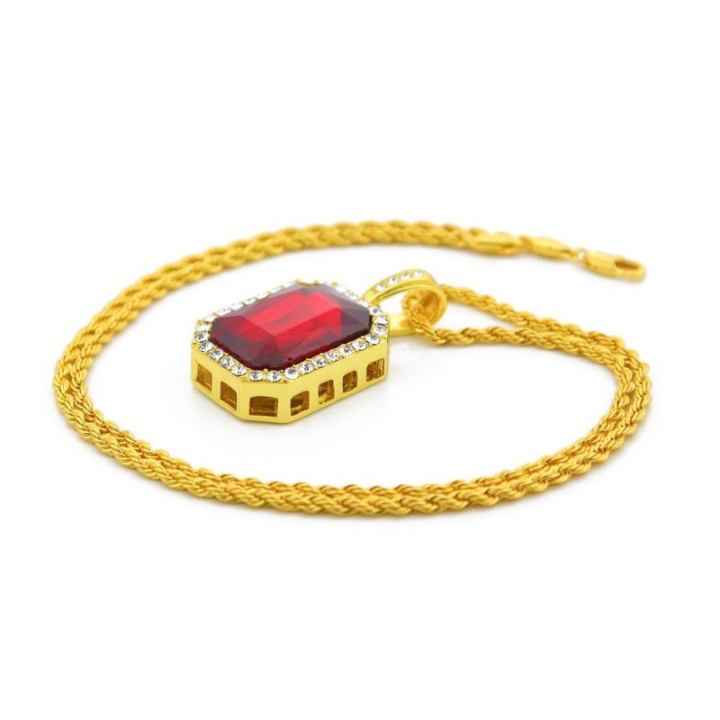 Hiphop Gold Plated Diamond Pendant Jewelry Pendant