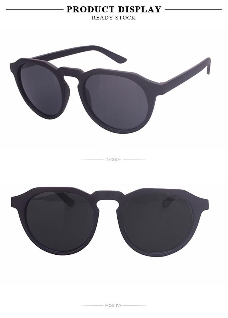 2021 Trendy Round Womens Shades Glasses Anti Glare Polarized Sunglasses