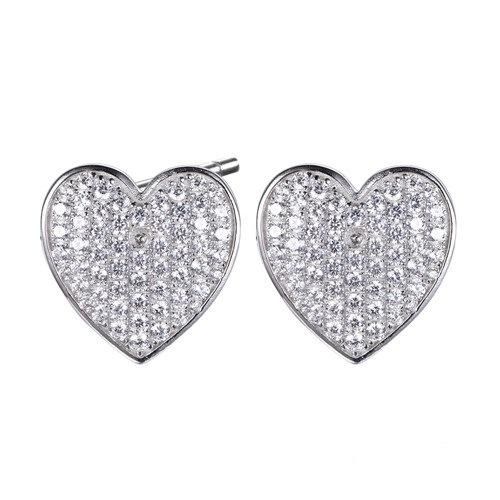 925 Sterling Silver Simple Round Stud Earring