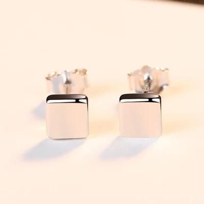 Fashion Jewellery Ear Studs Heart Design for Boys