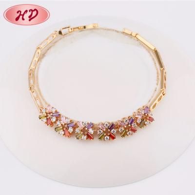 Women Luxury 18K Gold Color Imitation Jewelry Bracelet