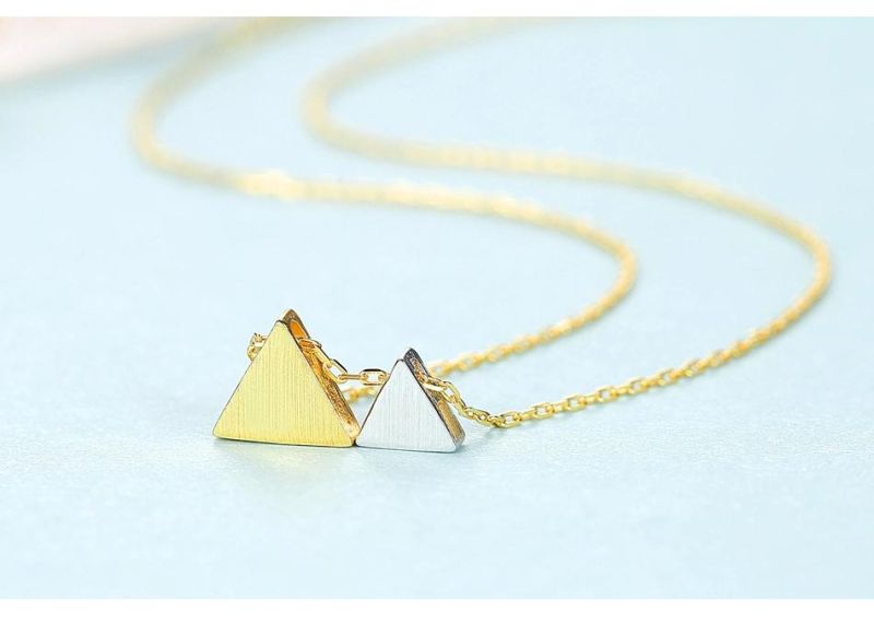 Fashion Silver Jewelry Necklace Chaining Gold 40+5cm