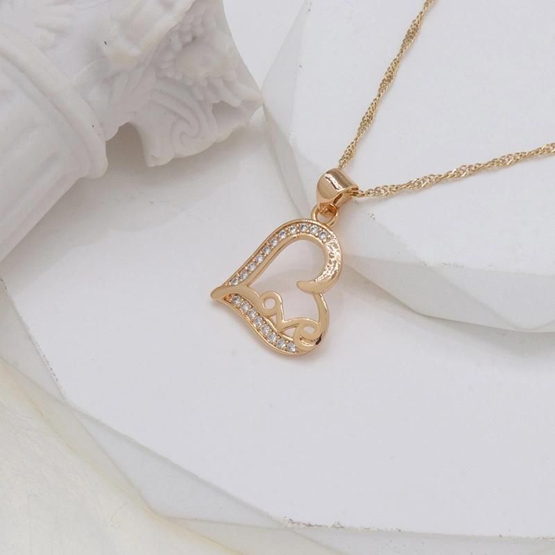 2022 Heart Pendant Women Party Fashion Jewelry Necklace