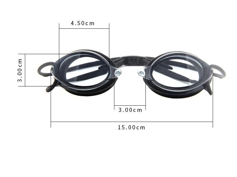 Waterproof and Anti-Fog Sport Silicon Unisex Swimming Glasses