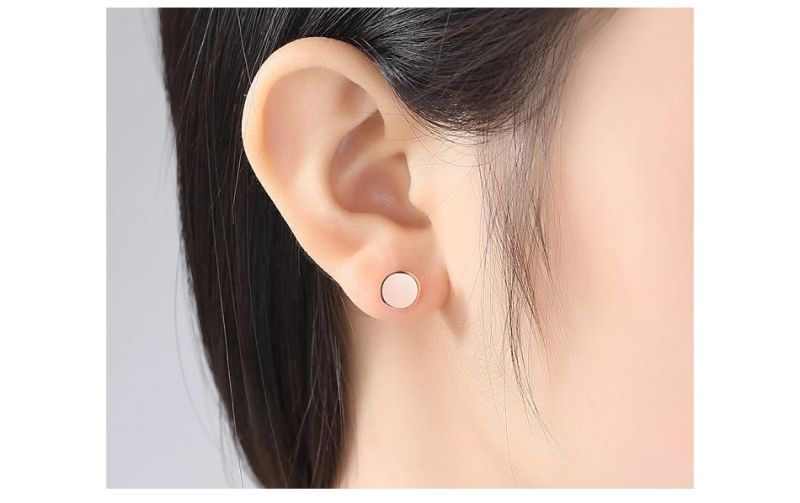 Fashion Body Piercing Ear Studs 925 Silver Jewelry