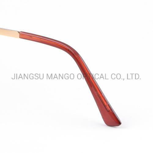 Double Bridges Diamonds Eyebrow Lady Sunglasses