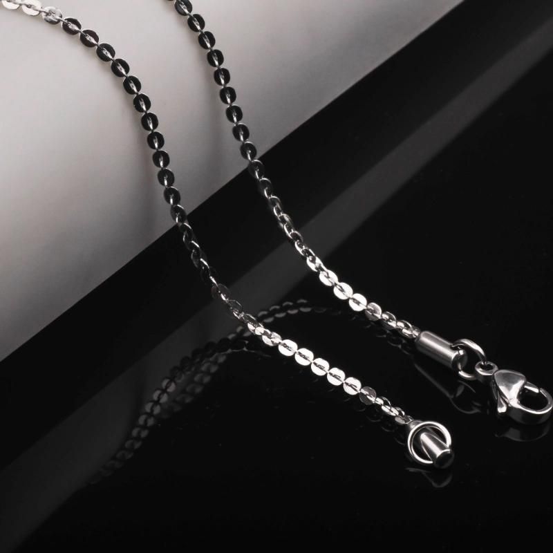 Hot Selling Jewelry Stainless Steel Round Boston Chain Ladies Necklace
