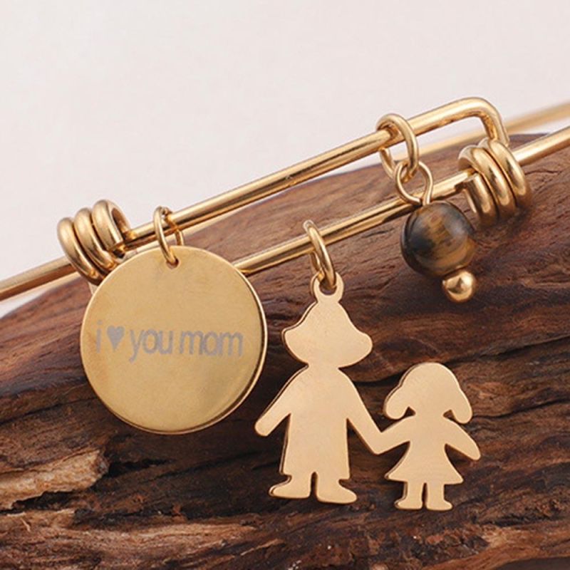 Factory Customization 18K Gold Plated Stainless Steel Jewelry Bracelet Fashion Jewelry Bracelet Stainless Steel