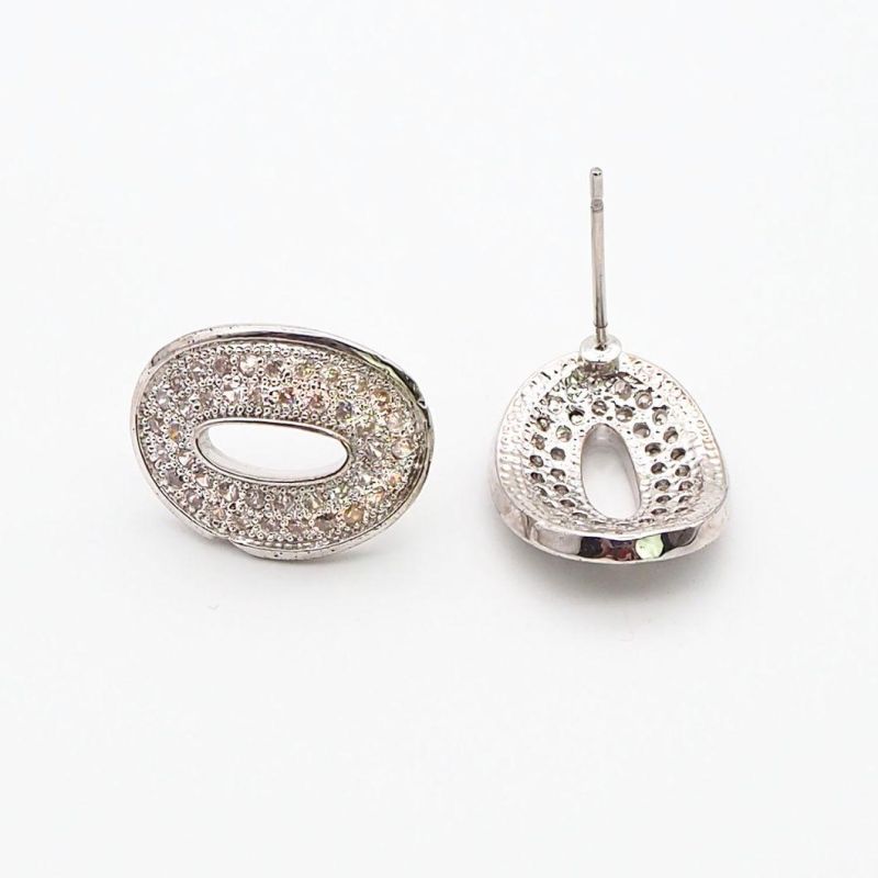 925 Sterling Silver with CZ Earrings Fashion Jewelry Jewellery for Wholesale