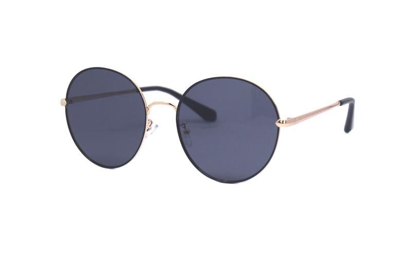 Raymio New Gradient Vintage Ins Fashion Round Frame Unisex Trendy Shade Fashion Sunglasses