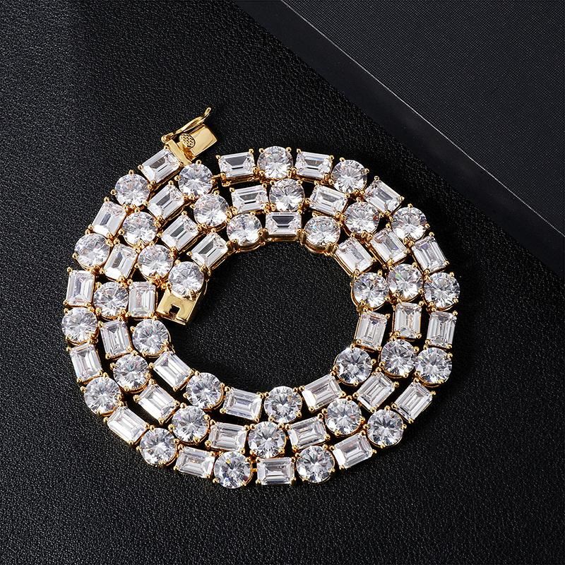 Full Iced out Miami Cuban Link Chain Necklace